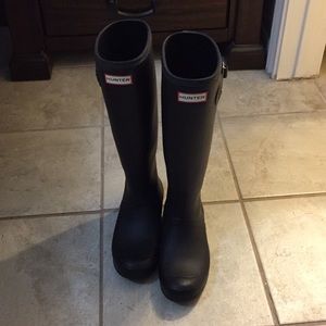 Hunter rain boots